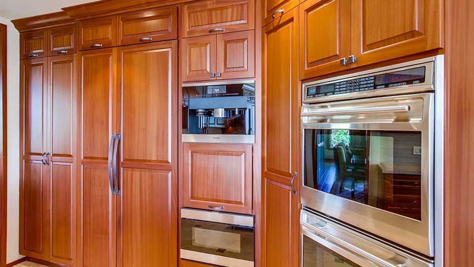 Mahogany Kitchen Cabinets