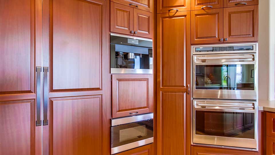 Mahogany Kitchen Cabinets